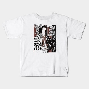 Vanilla Ice Rock A Mic Kids T-Shirt